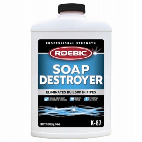 Roebic K-87 32oz SGP Soap Destroyer Digester Drain Septic Tank Cleaner – 1 Pack