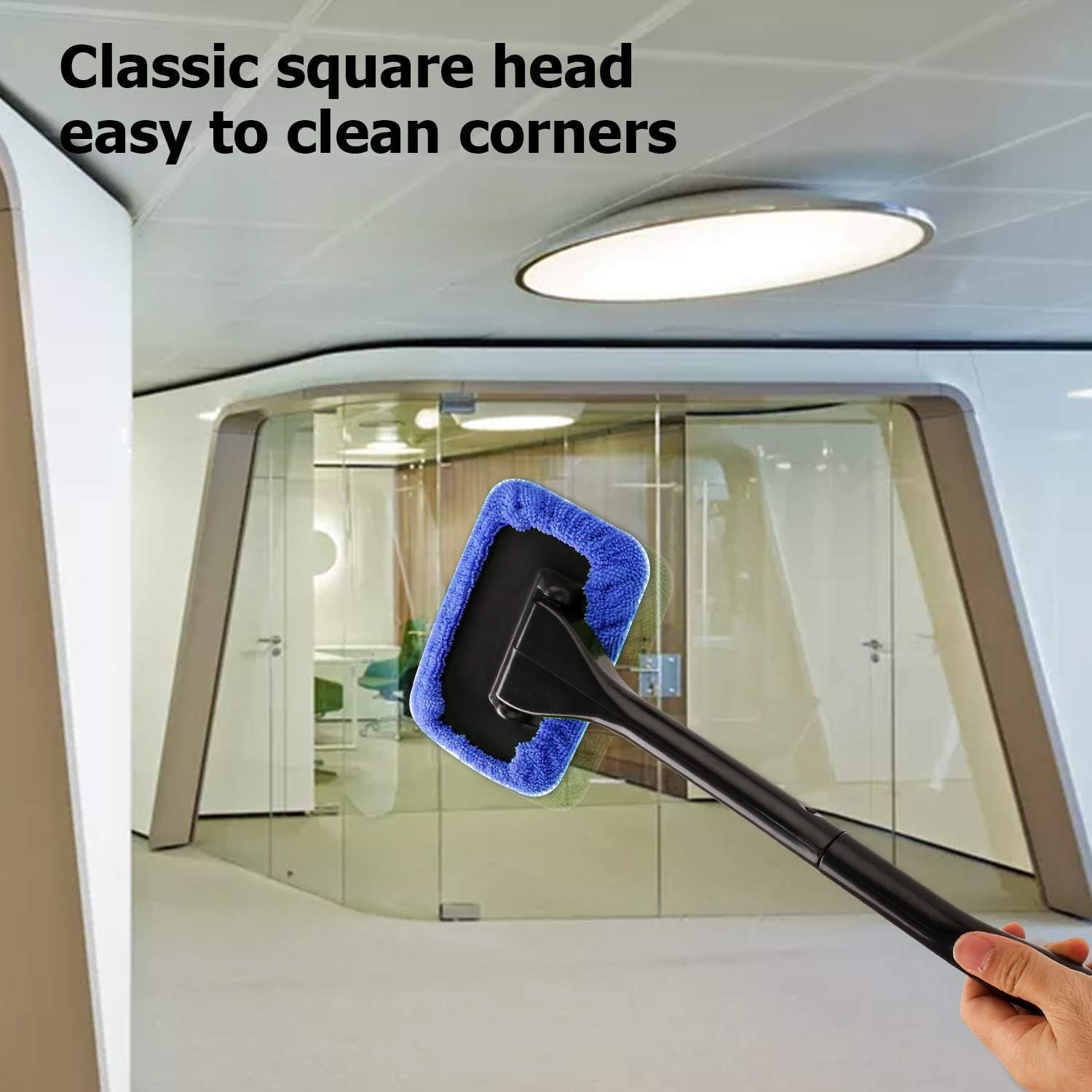 5/10x Windshield Cleaner Car Cleaning Tool Reusable Car Interior Cleaning Brush