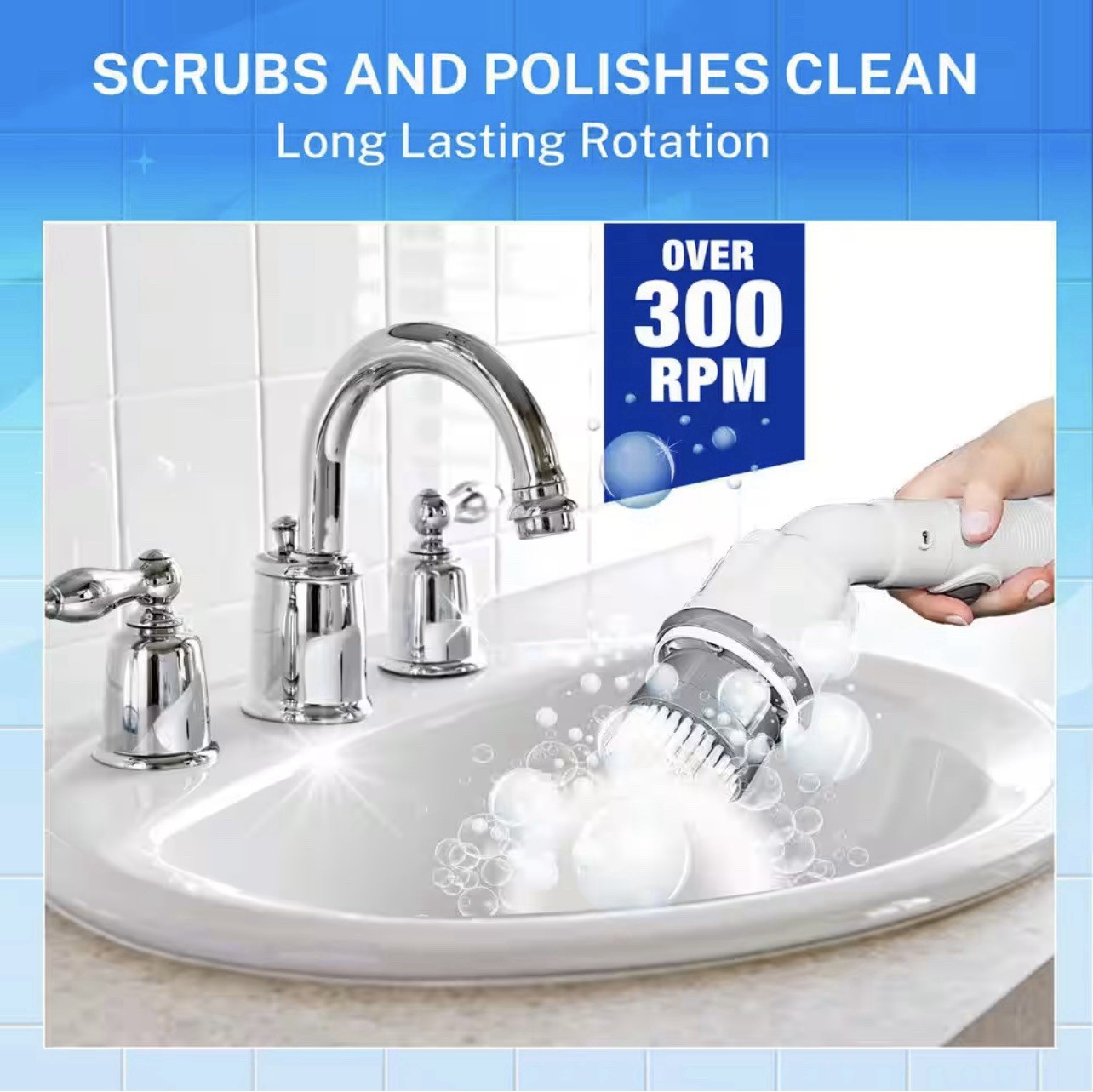 Scrubtastic Express Hand Held Power Rechargeable Scrubber, MSRP $30