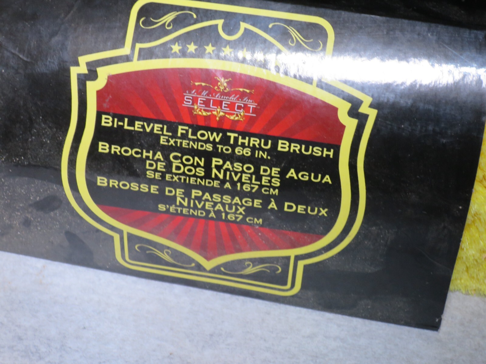 Bi-Level Flow Thru Brush,No 25-670, Sm Products Llc Brush Only No Handle
