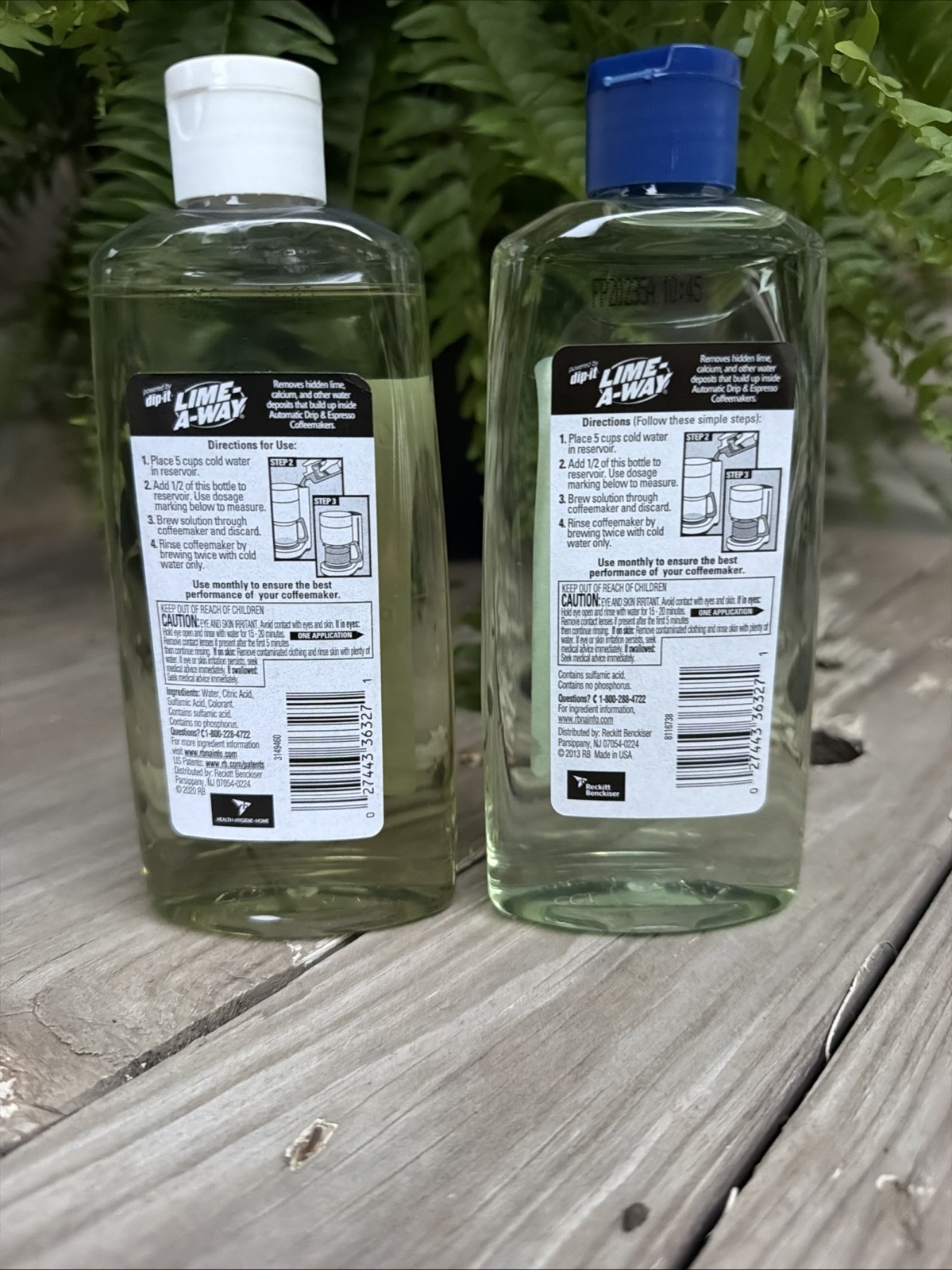 2x Dip-It Lime A Way Coffeemaker Descaler & Cleaner – 7oz Ea – New Sealed HTF