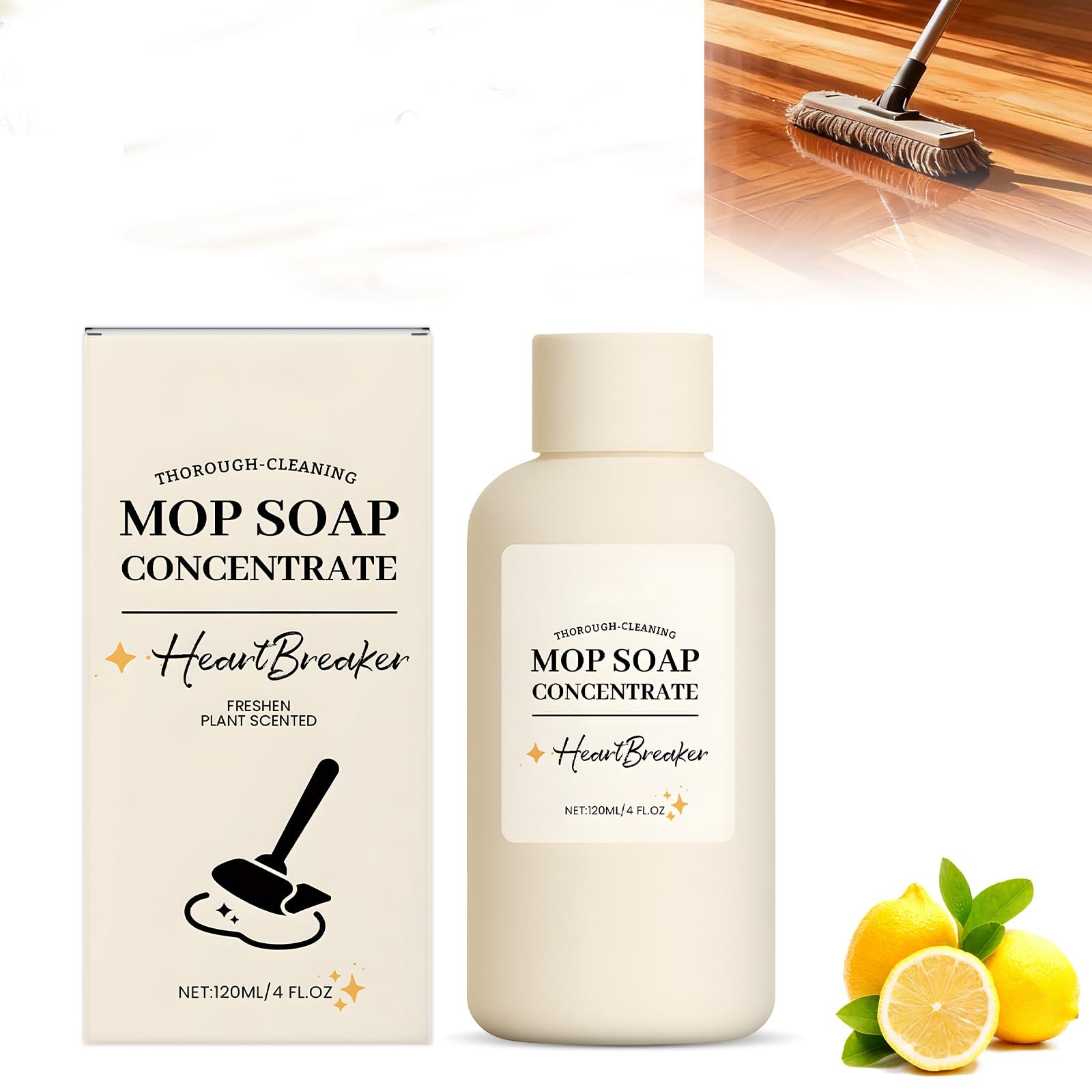 Aroma Mop Soap, Natural High Scented Mop Soap for Floor Cleaning, Multisurfac…