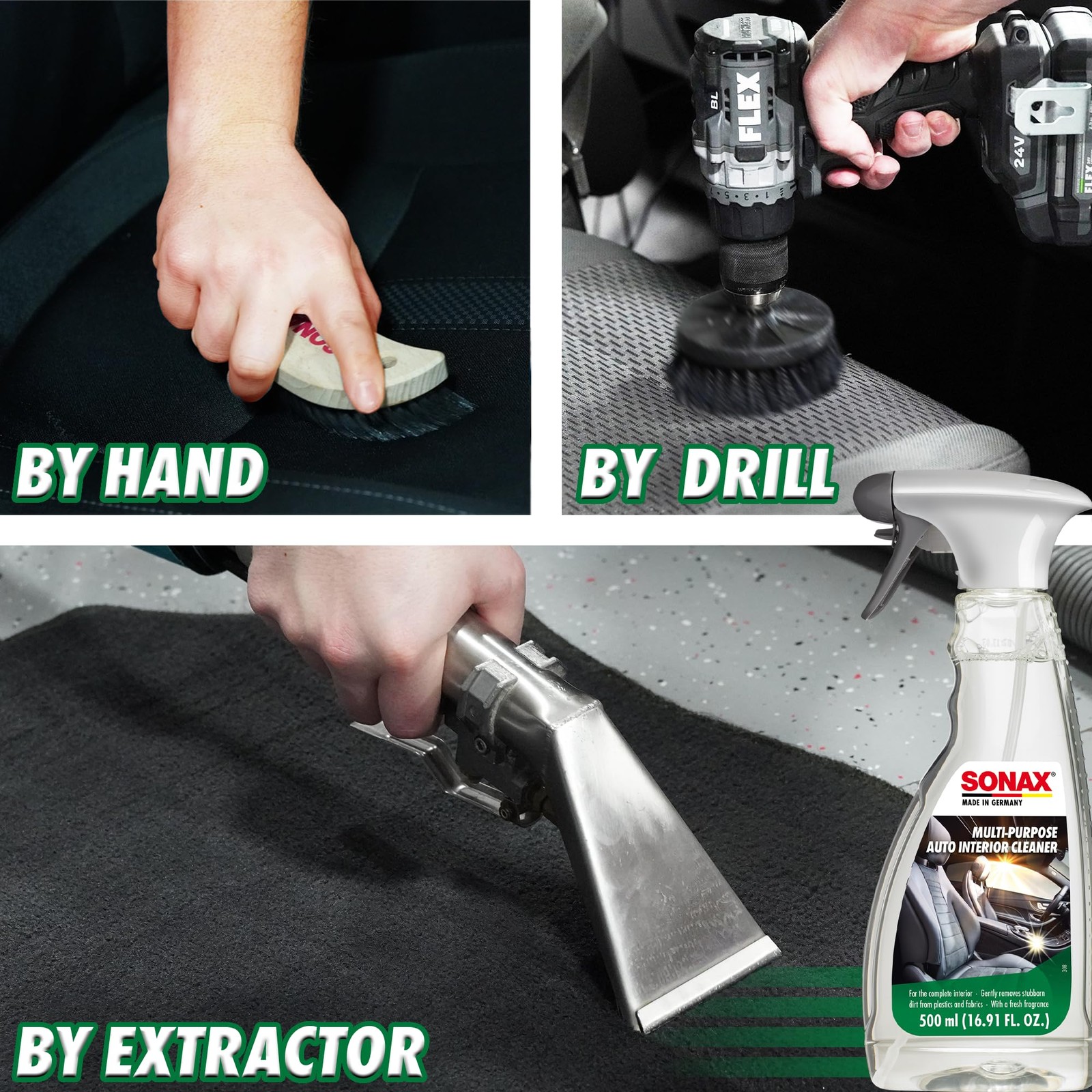 Multi-Purpose Interior Cleaner 321200 | Powerful Stain Remover & Deodorizer f…