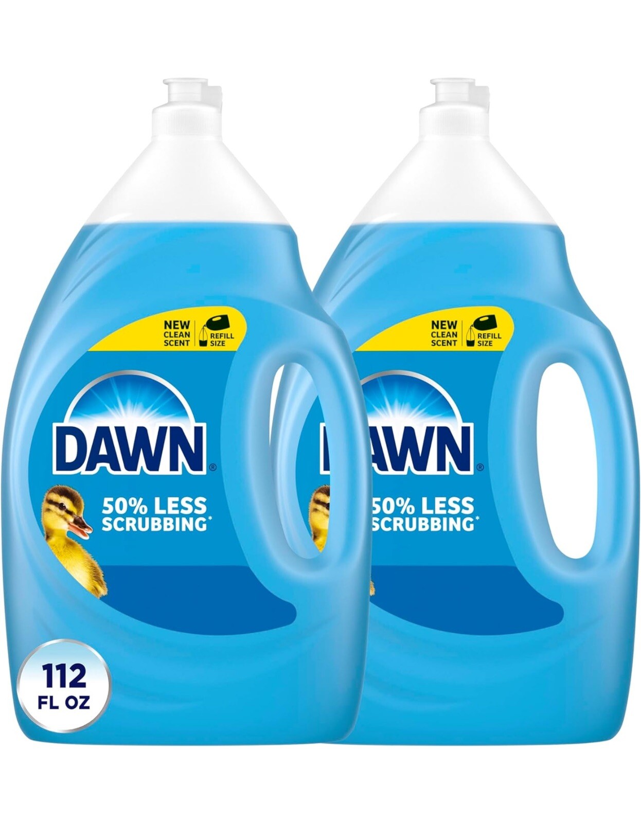 Dawn Dish Soap Ultra Dishwashing Liquid Refill Original Scent 56 Oz ea 2-Pack