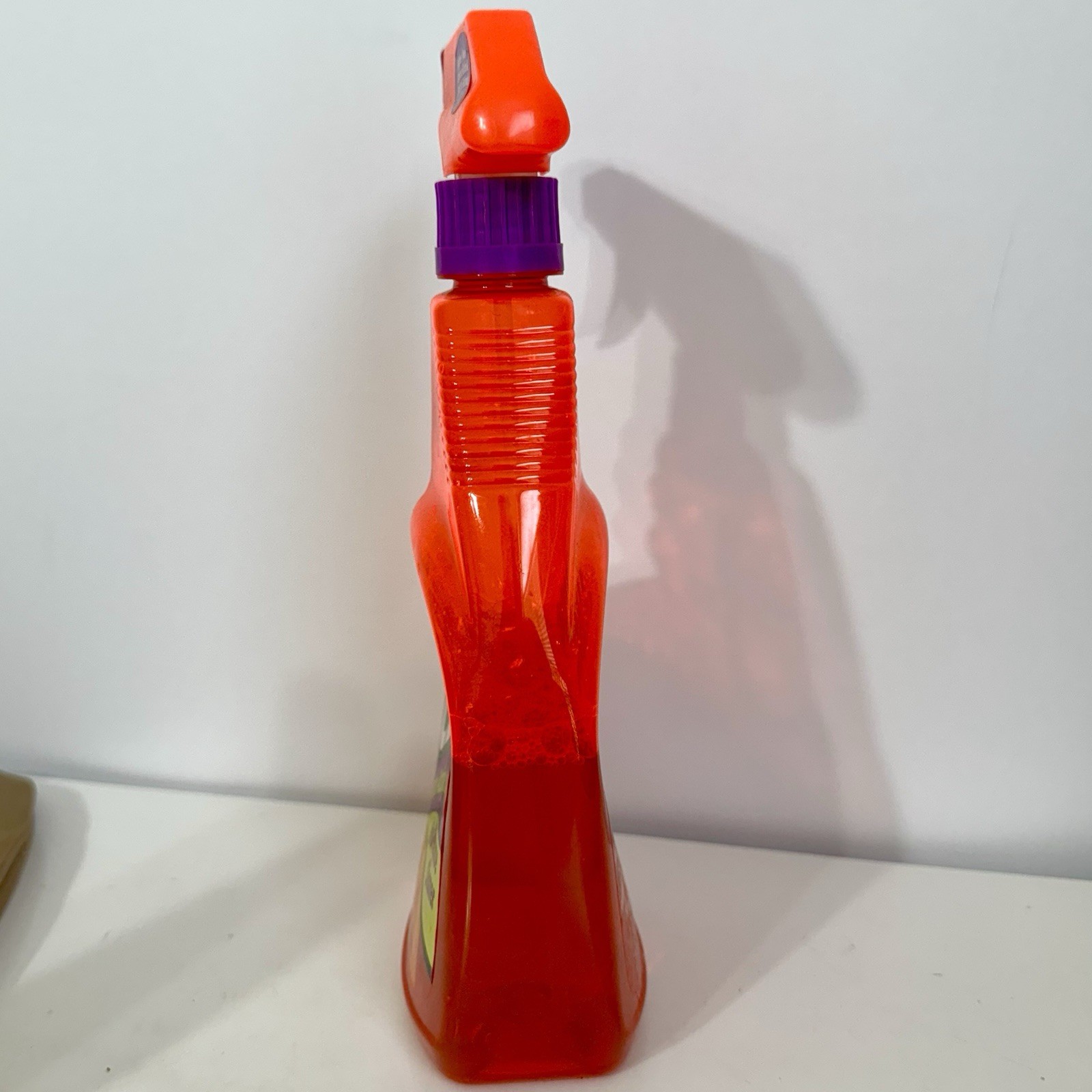 ORANGE Glo CLEAN Original Tough Acting Degreaser Cleaner Movie Prop Half Full