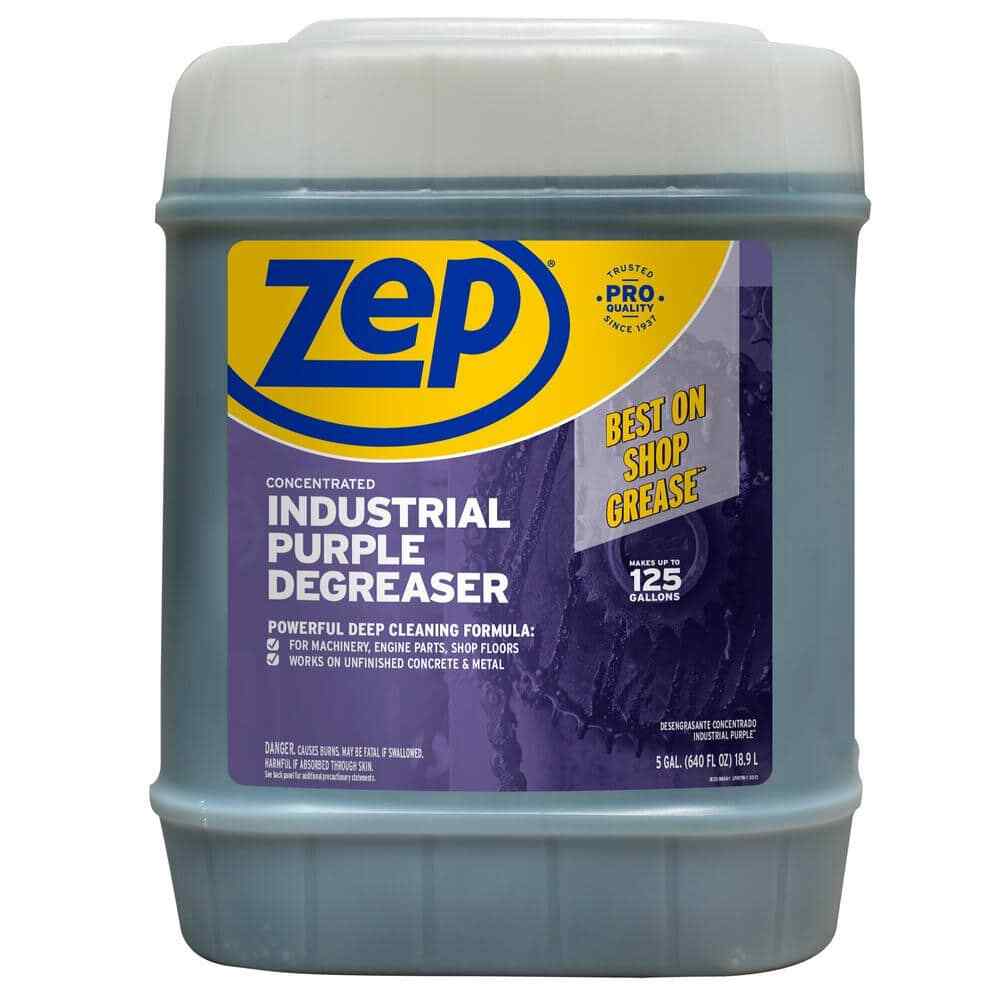 ZEP Industrial Purple Degreaser 5 gal. Easy Rinsing Concentrated Liquid-Form