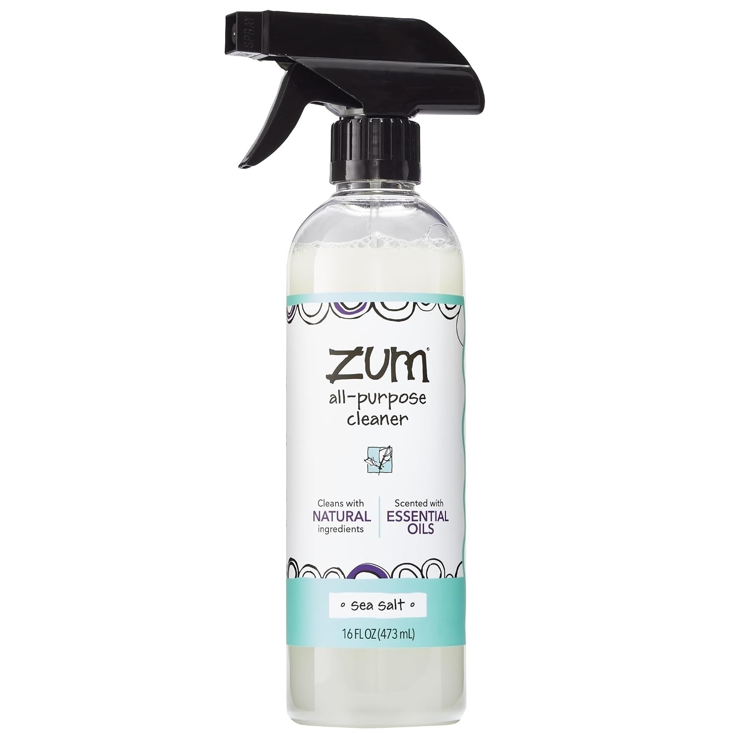 Indigo Wild Zum All-Purpose Cleaner – Natural Multipurpose Cleaner Made with Ess