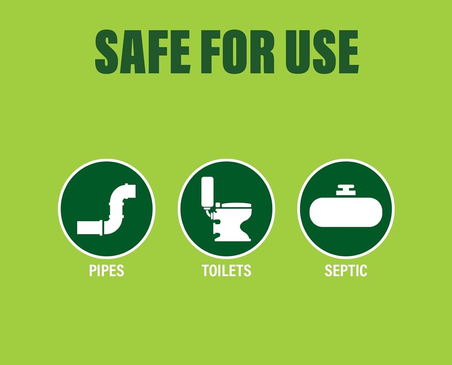 Septic Tank Treatment Packets | 6 Month Septic Tank Supply