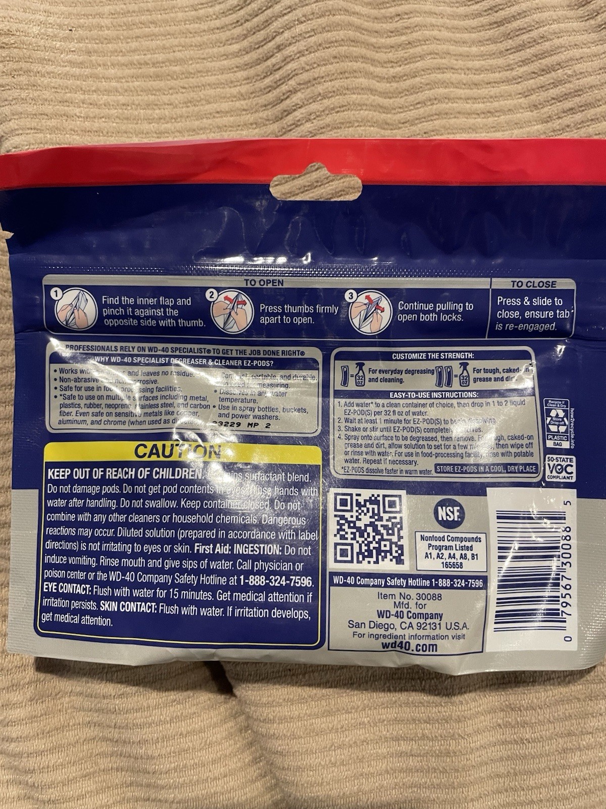 WD-40 Degreaser and Cleaner EZ-PODS, Industrial-Strength, 1Pack of 5 PODS