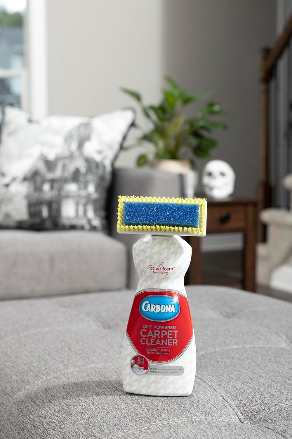 Carbona 2-In-1 Oxy-Powered Carpet Cleaner (13.5 Fl Oz), Spot Cleaner with Dual S