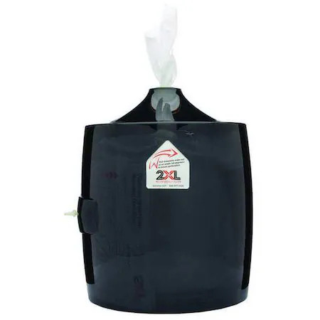 2Xl 2Xl – 80 12-1/2″H X 10″W, Wall-Mount Wipes Dispenser, Smoke Gray