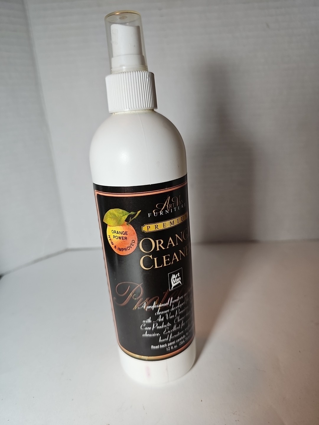 Art Van Furniture Premium Orange Cleaner Rare 12oz Wood Hard Surface Cleaner New