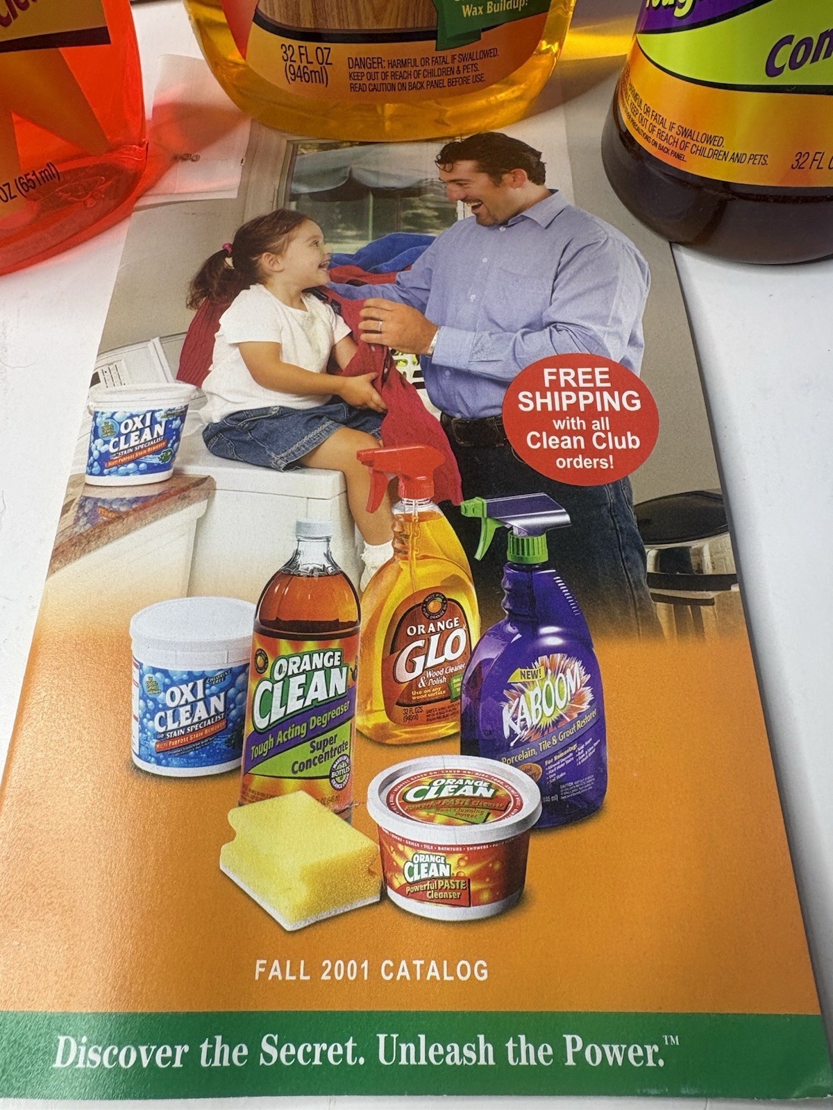 ORANGE GLO Cleaning 3pc Kit Orange Clean Degreaser Cleaner Concentrate Polish
