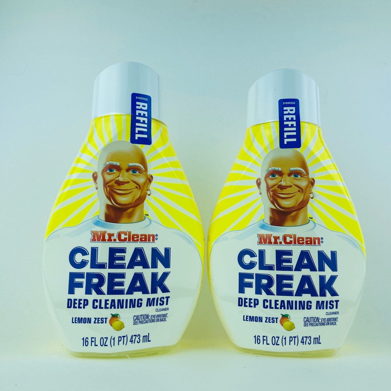 2-Pack Mr. Clean Clean Freak Deep Cleaning Mist Lemon Zest 16 fl.oz Refill