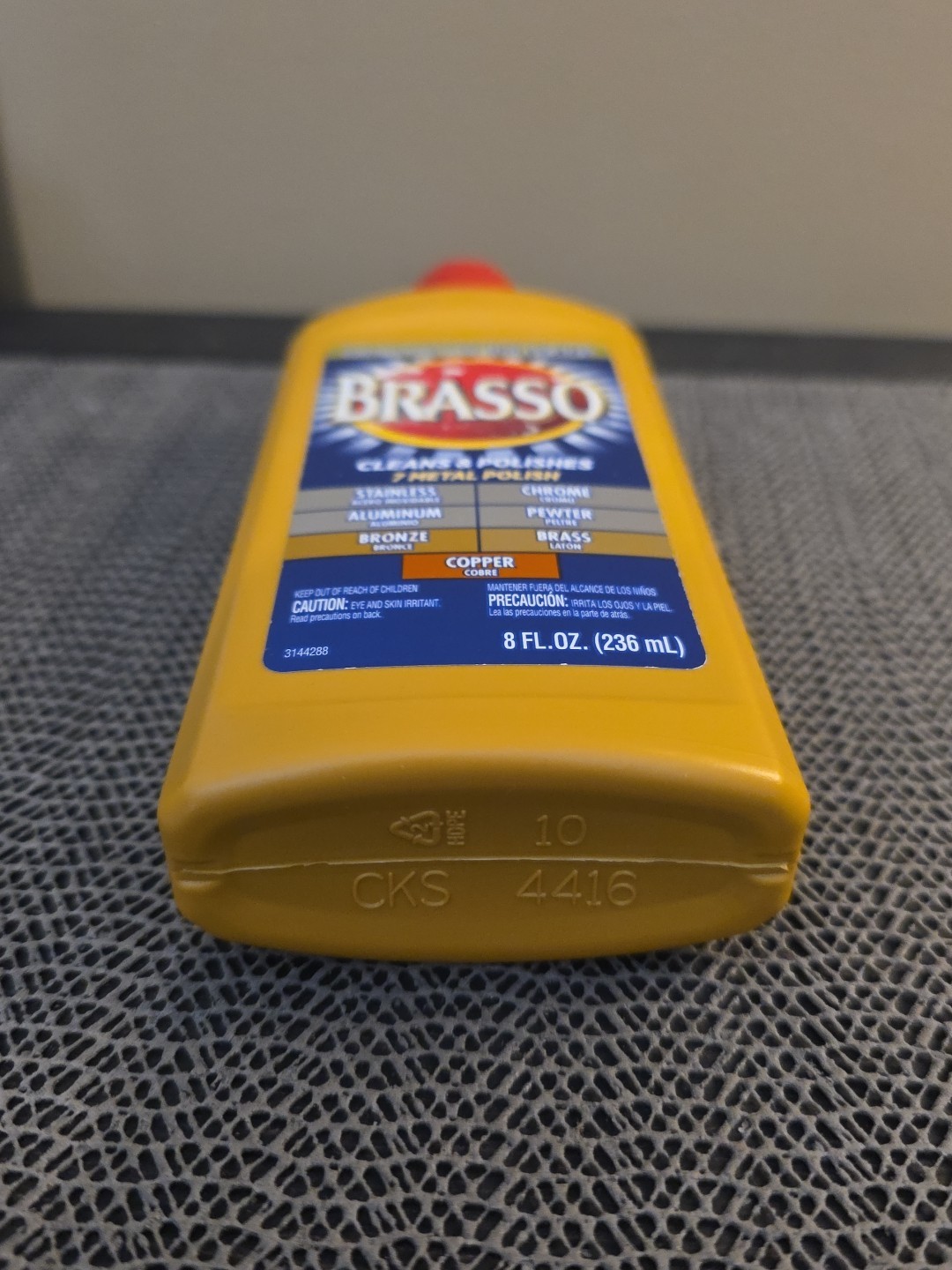 Brasso Multi-Purpose Metal Polish 8 oz – Shine Brass, Copper, Chrome, Stainless