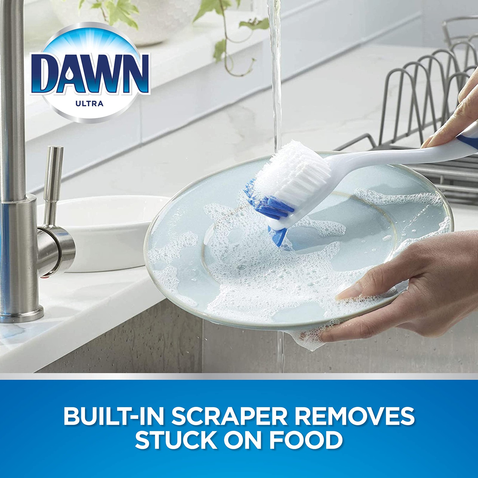 Dish Brush With Square Head