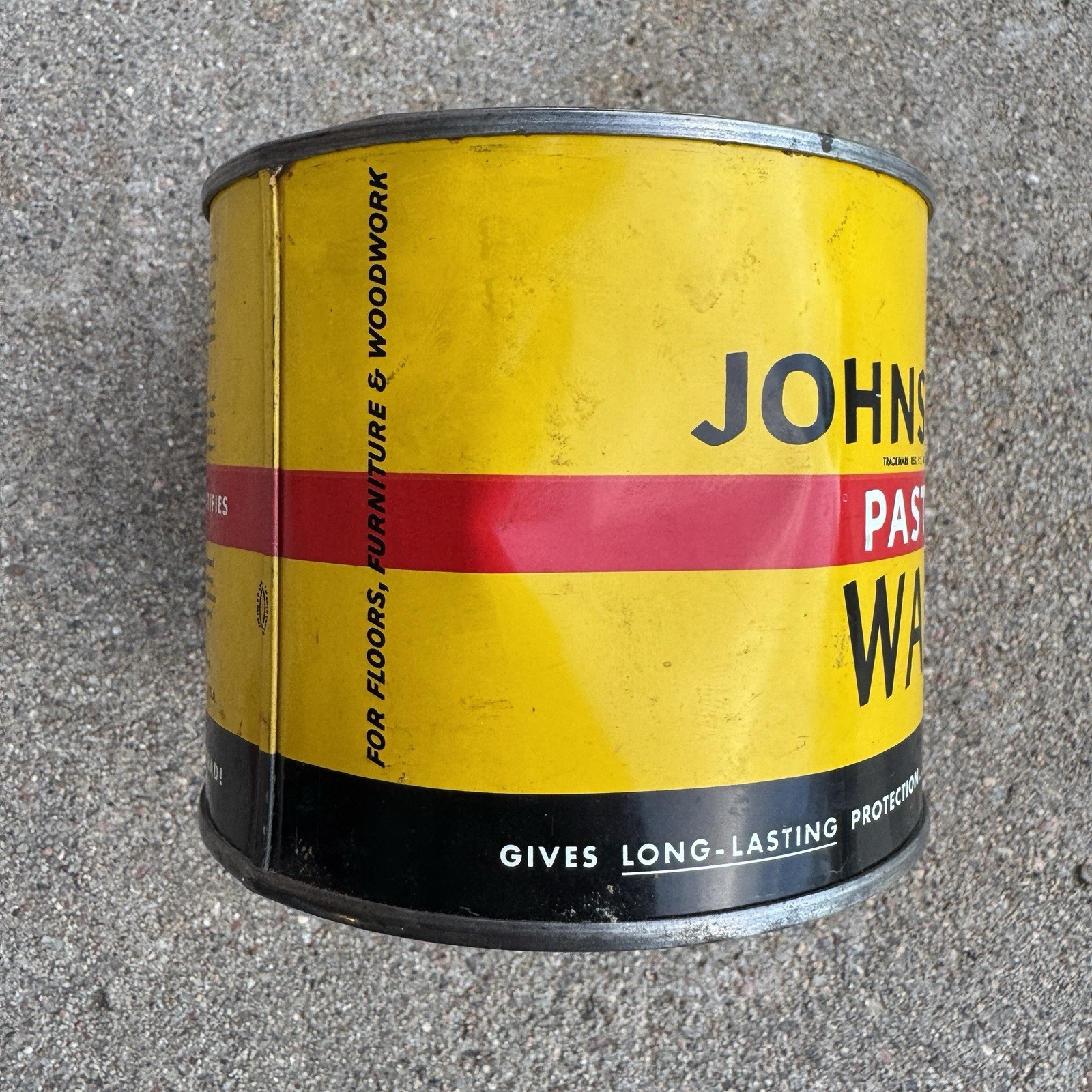 Johnson’s Paste Wax 1 Lb .2 oz in vintage can