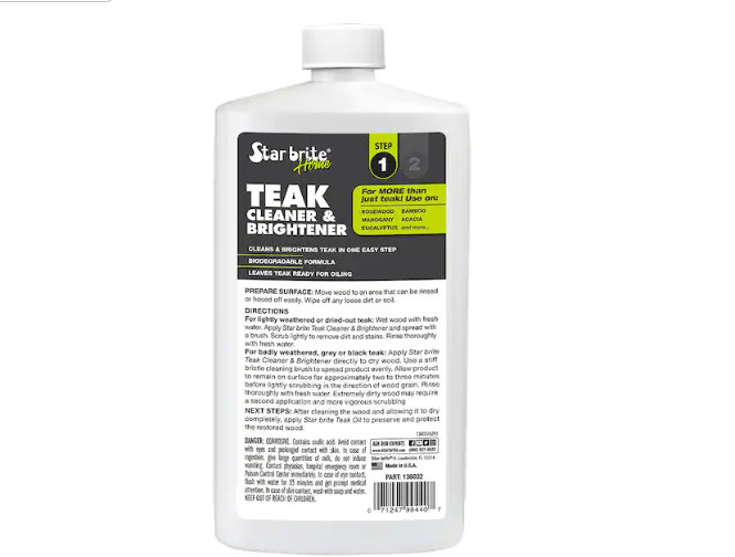 Teak Cleaner/Brightener 32 oz.