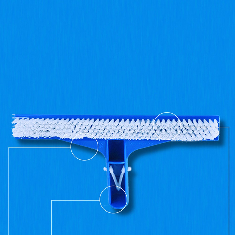 10 Inch Hand-held Pool Scrub Brush Bottom Wall Cleaning Brushes for