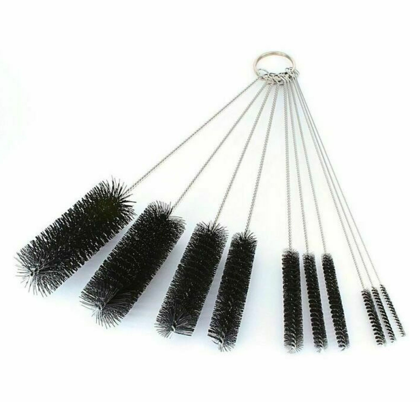 10Pack Lab Brush For Pipe Cleaner/Test Tube/Glassware/Bottle/Tubing Fluva F