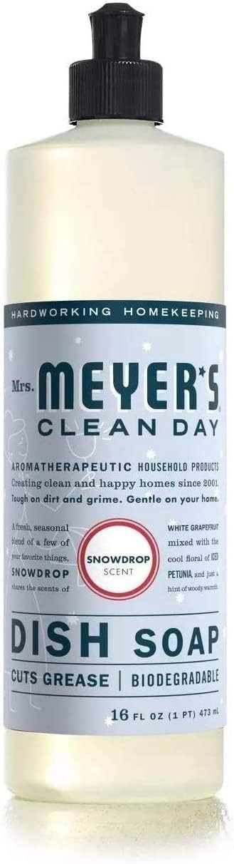 SET OF 3 Mrs. Meyer’s Kitchen Set, Dish Soap, Hand Soap, & Multi-Surface Cleaner