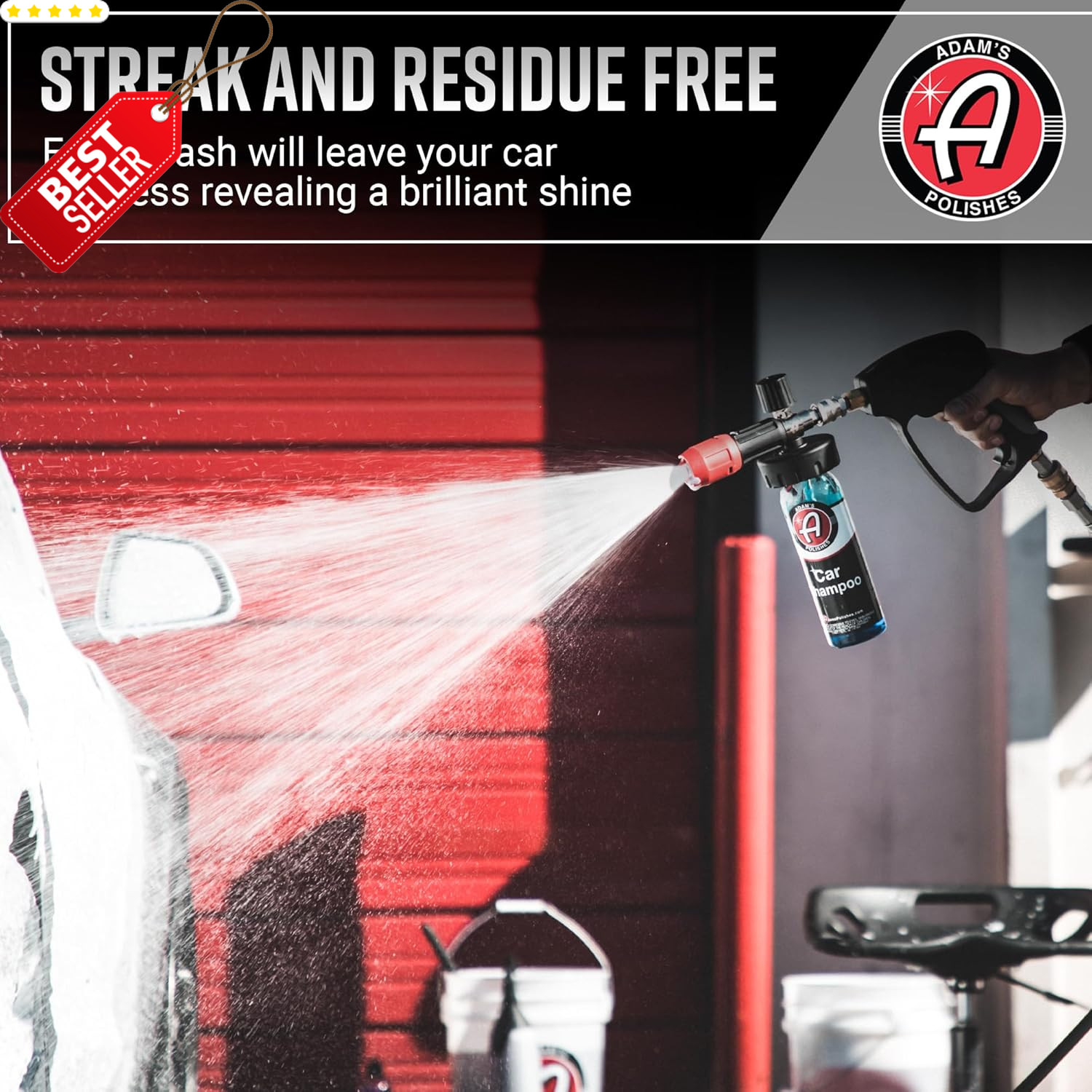Car Wash Shampoo Gallon PH Best Soap Snow Foam Cannon Pressure Washer US