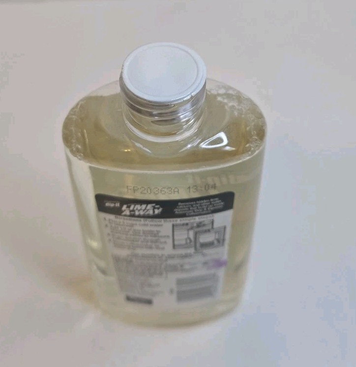 Dip-It Lime A Way Coffeemaker Cleaner & Descaler Build-up 7 oz Sealed Bottle
