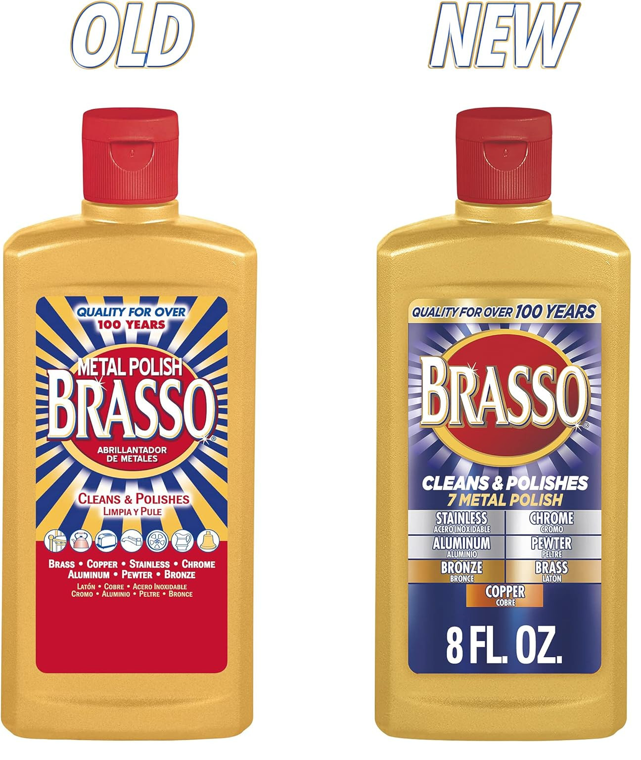 NEW Brasso-2660089334 Multi-Purpose Metal Polish, 8 oz(FAST SHIPPING)