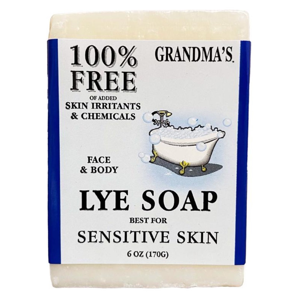 Grandma’s No Scent Bar Soap 6 oz (12-PACK)