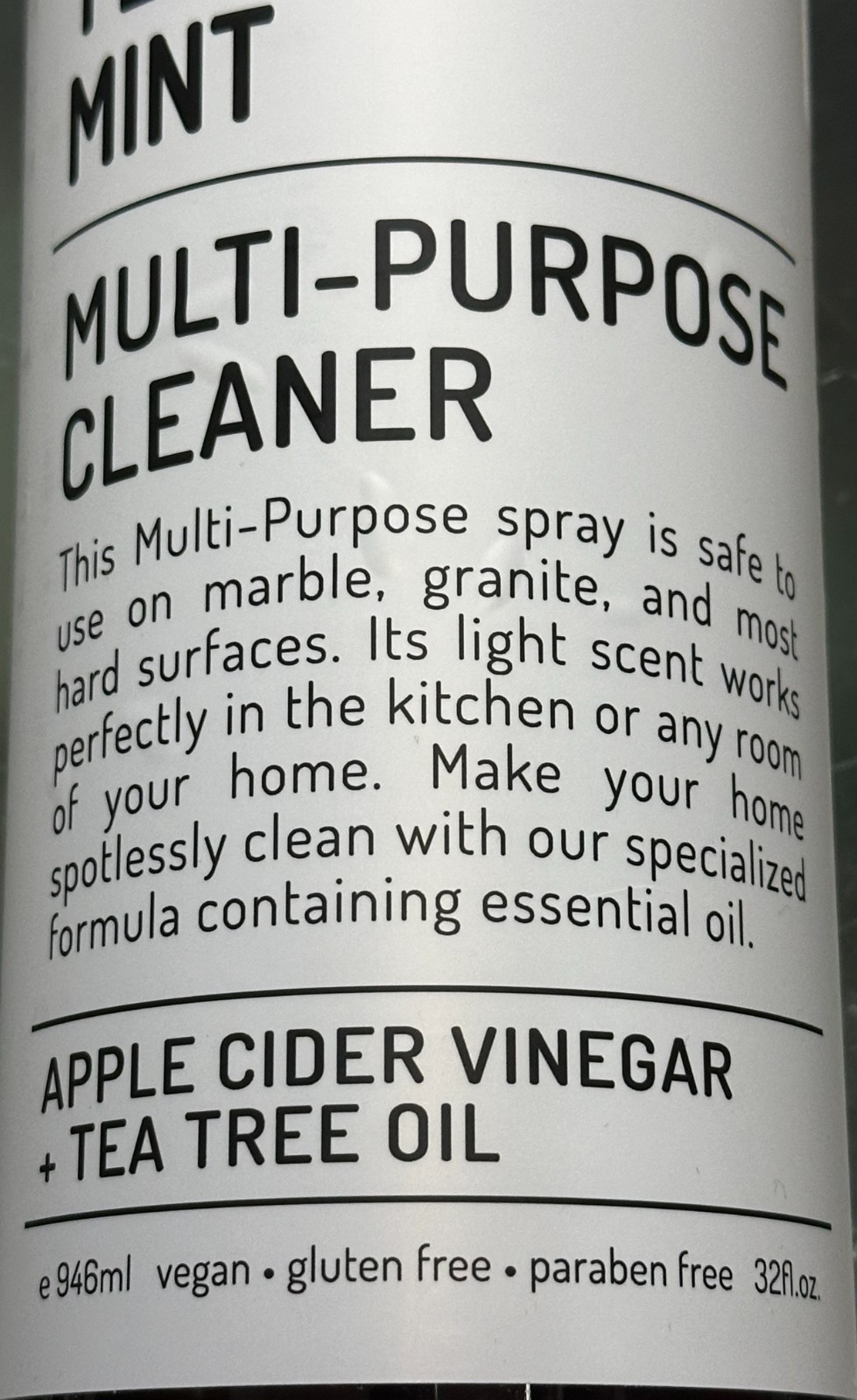 (2-Pk) CLEAN + SIMPLE ~ TEA TREE MINT Kitchen Refresher Cleaner Odor Deodorizer