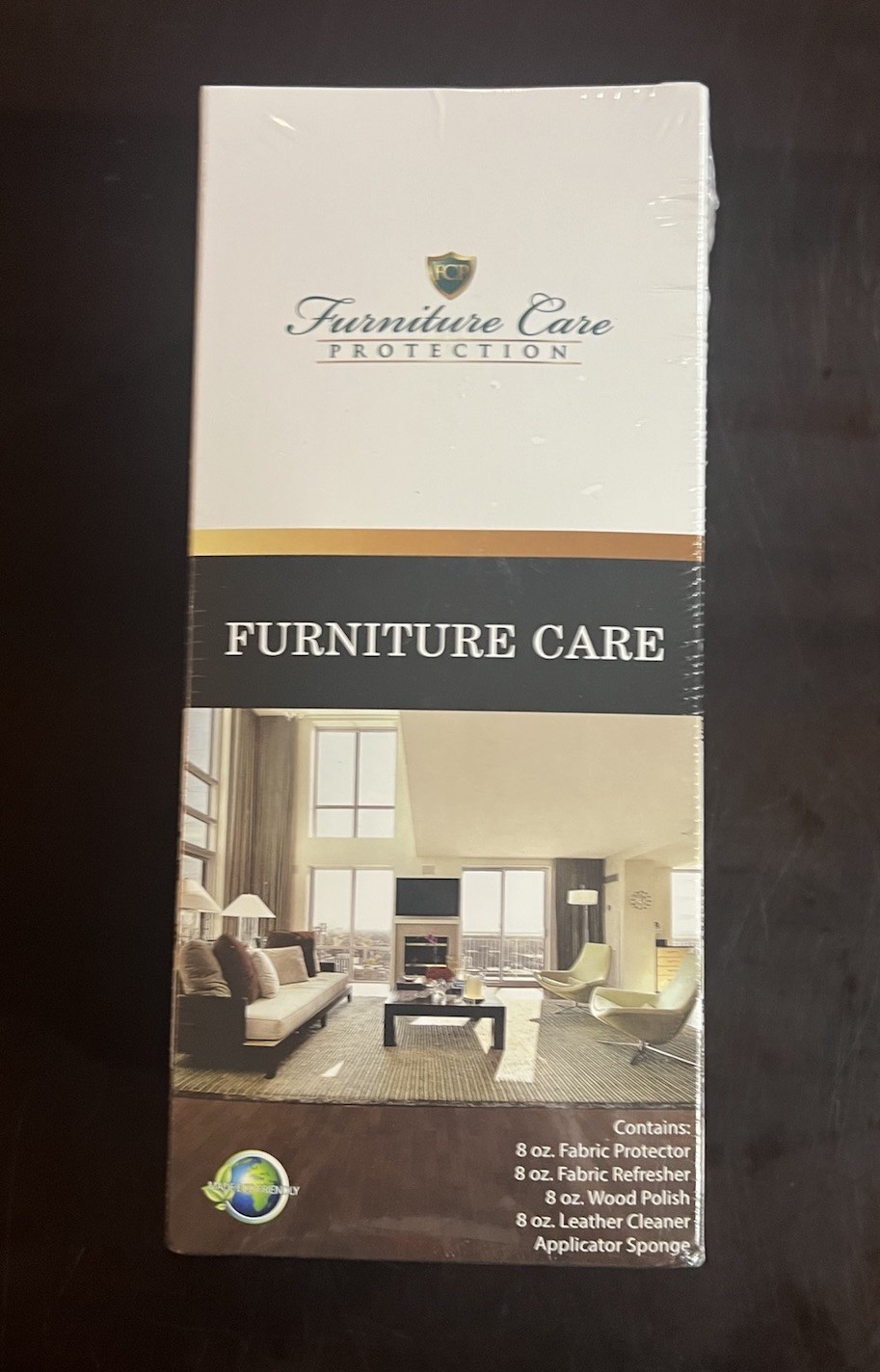 FCP Furniture Care Protection Kit 671043 Leather Fabric Wood Factory Sealed Box