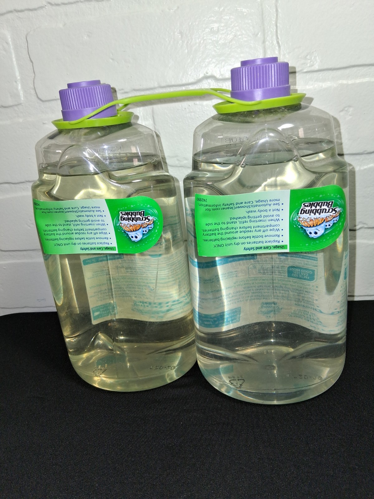 Scrubbing Bubbles Automatic Shower Cleaner Refill 2 Pack Refreshing Spa 34oz Ea