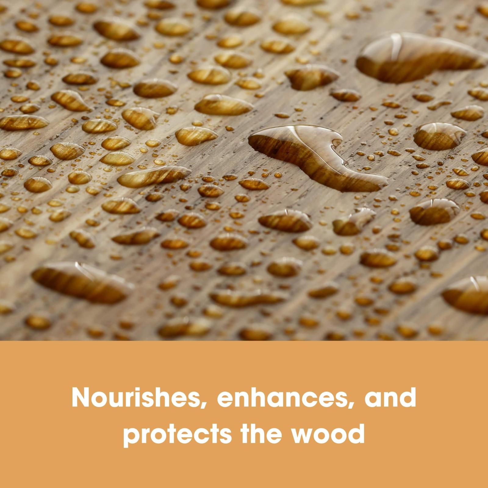 Wood Wax & Polish – Natural Beeswax & Orange Oil Wood Conditioner – Restores …