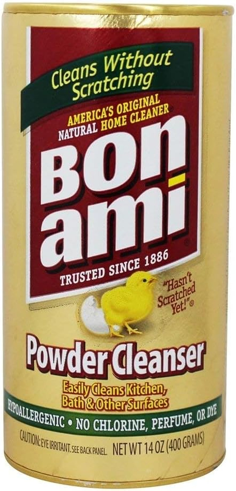 BON AMI – All Natural Powder Cleanser Kitchen & Bath – 14 Oz.