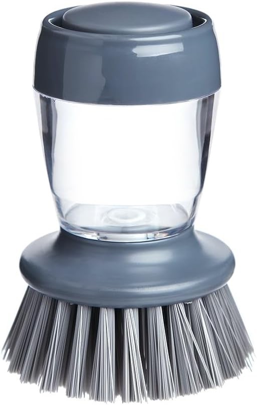 Soap Dispensing Palm Brush Set Kitchen Brush With Soap Dispenser NEW