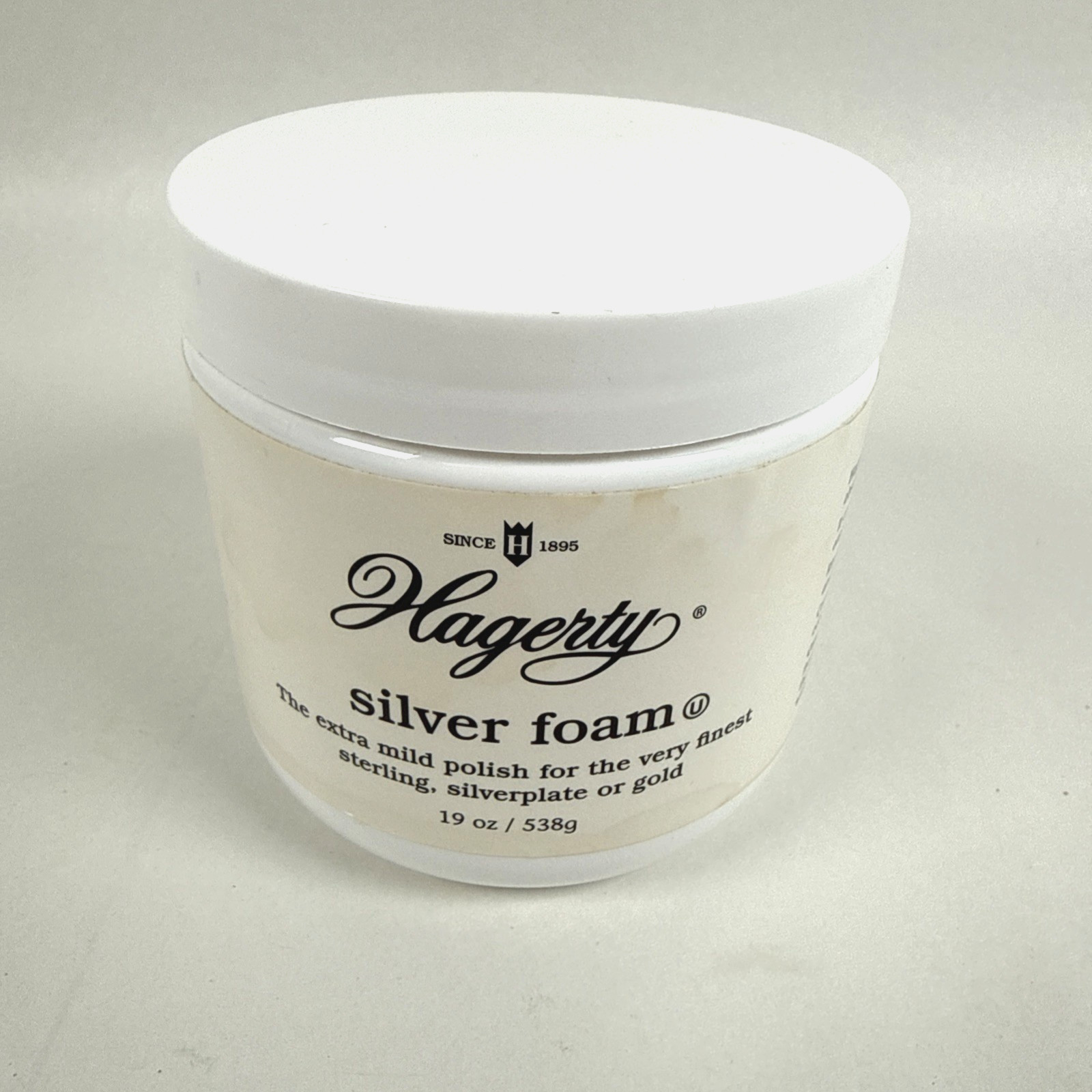 Hagerty Silver Foam Extra Mild Polish for Sterling, Silverplate or Gold READ