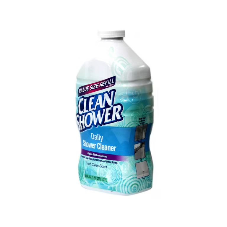 Clean Shower Daily Refill 60 oz – Pack of 5 – Prevents Soap Scum & Mildew