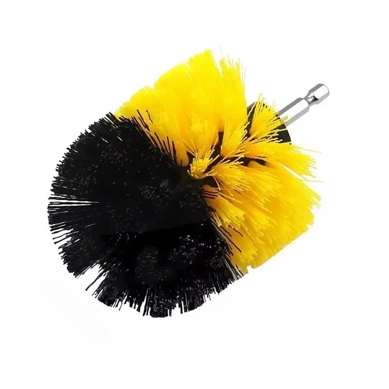 Electric Drill Scrubber Brush Kit Power Cleaning Brush Set for Car Carpet Glass
