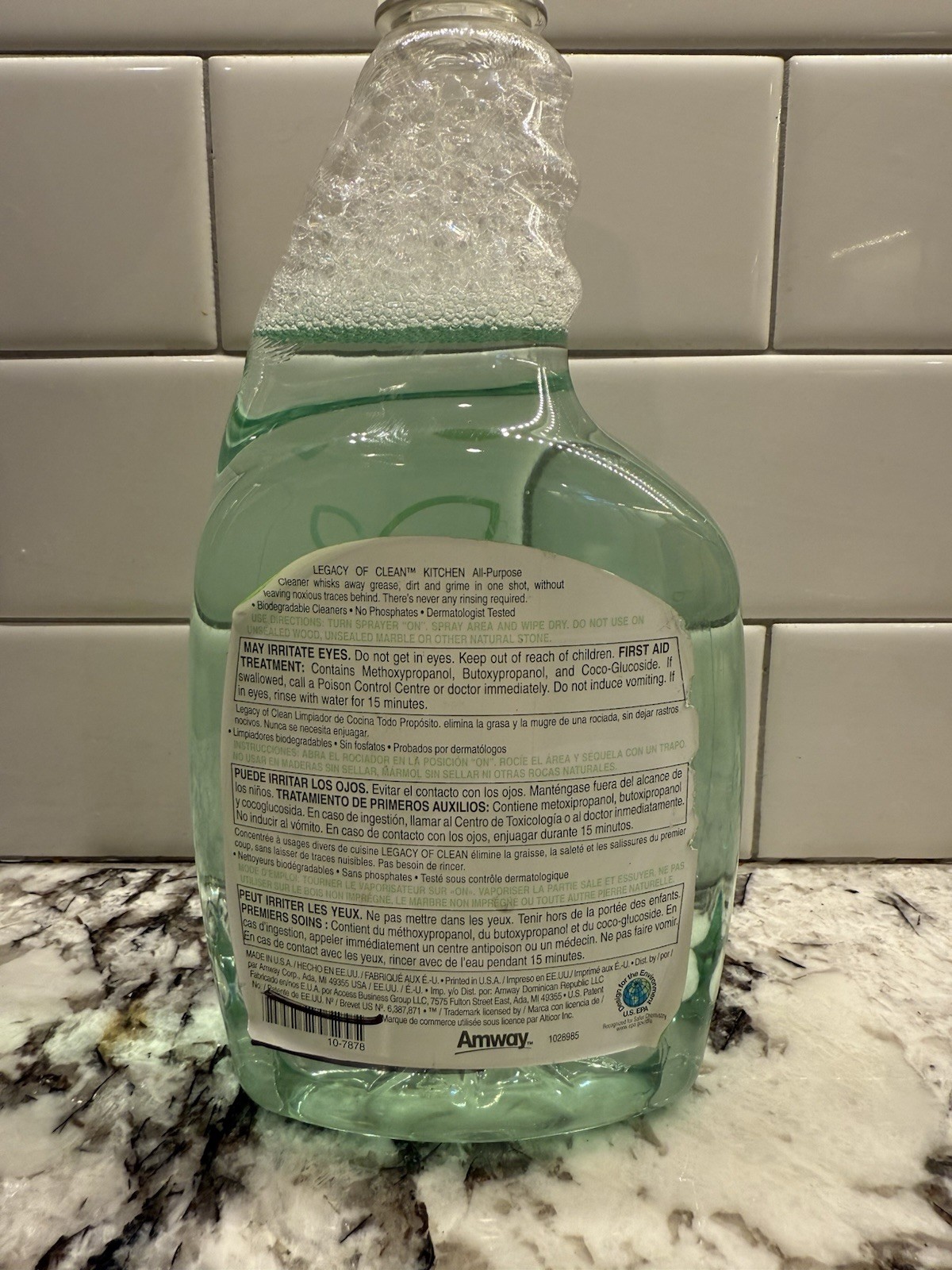 Amway Legacy Of Clean Kitchen Cleaner 32 FL Oz NEW!!!
