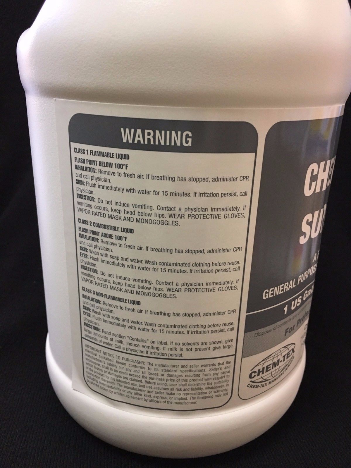 Supreme Degreaser Multi Purpose Cleaner Pre-Spray Carpet Shampoo