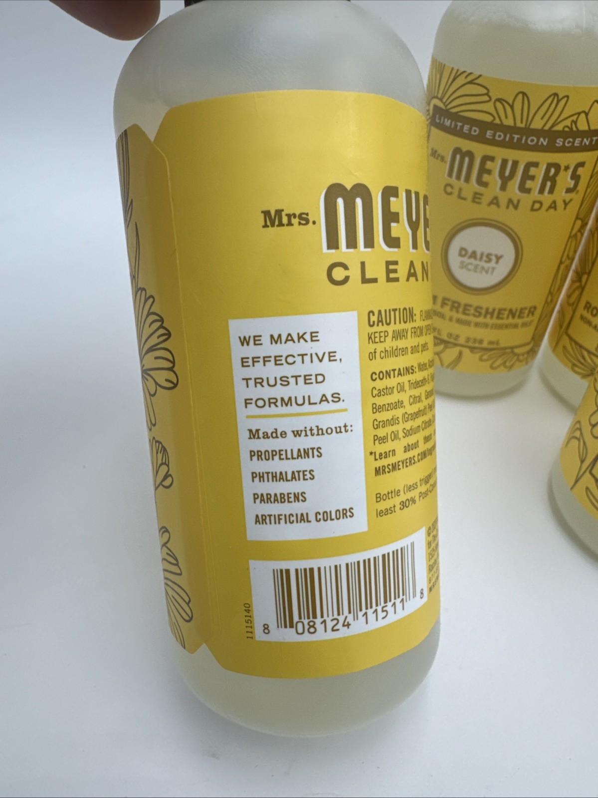 Mrs. Meyer’s Daisy Scent Air Freshener 8 oz Liquid (Pack of 4)
