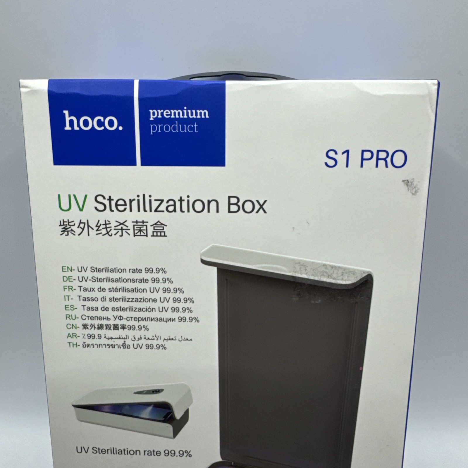 Hoco UV Sterilization Box Item Sanitizer NIB