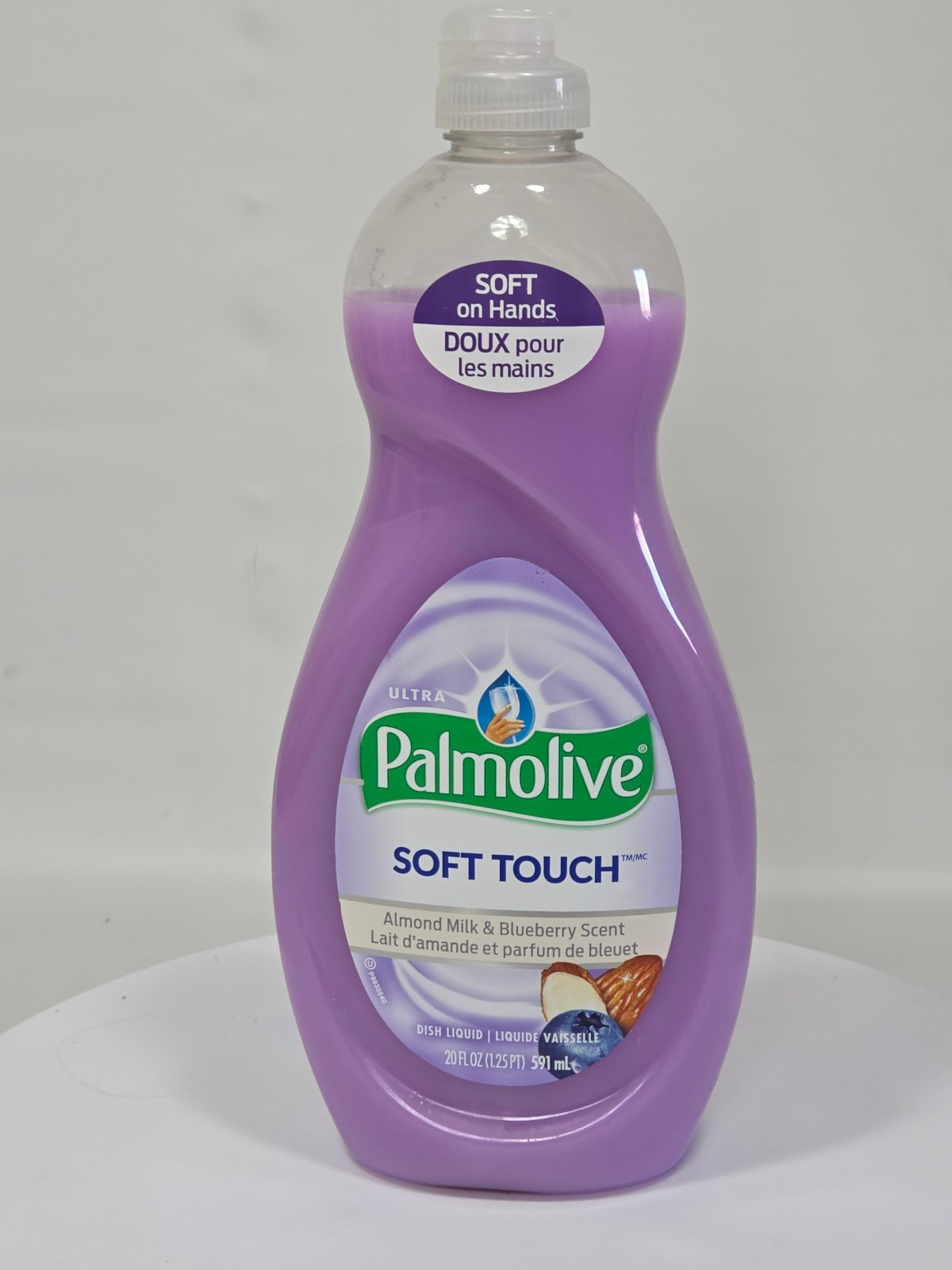 Palmolive Ultra Soft Touch Almond Milk & Blueberry Dish Liquid, 20oz NEW