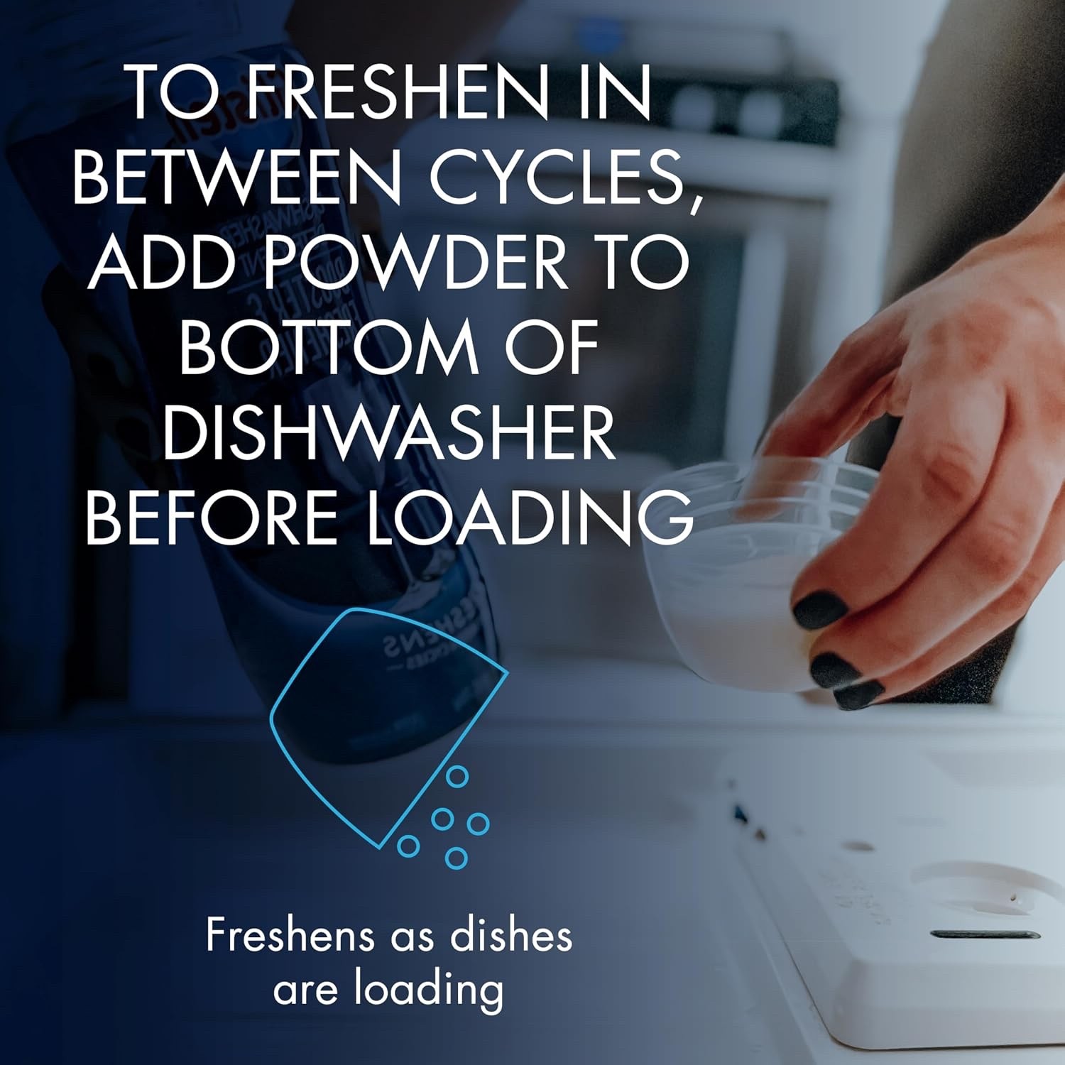 Glisten Dishwasher Detergent Booster & Freshener Natural Power Formula – 28oz