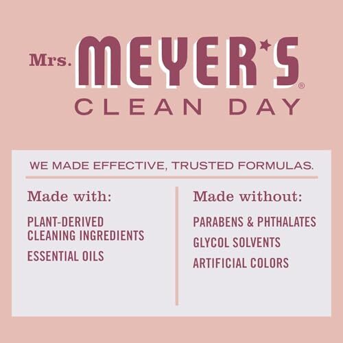 Mrs Meyers Clean Day Rose Multi Surface Cleaner Pack of 3 16 Fl Oz