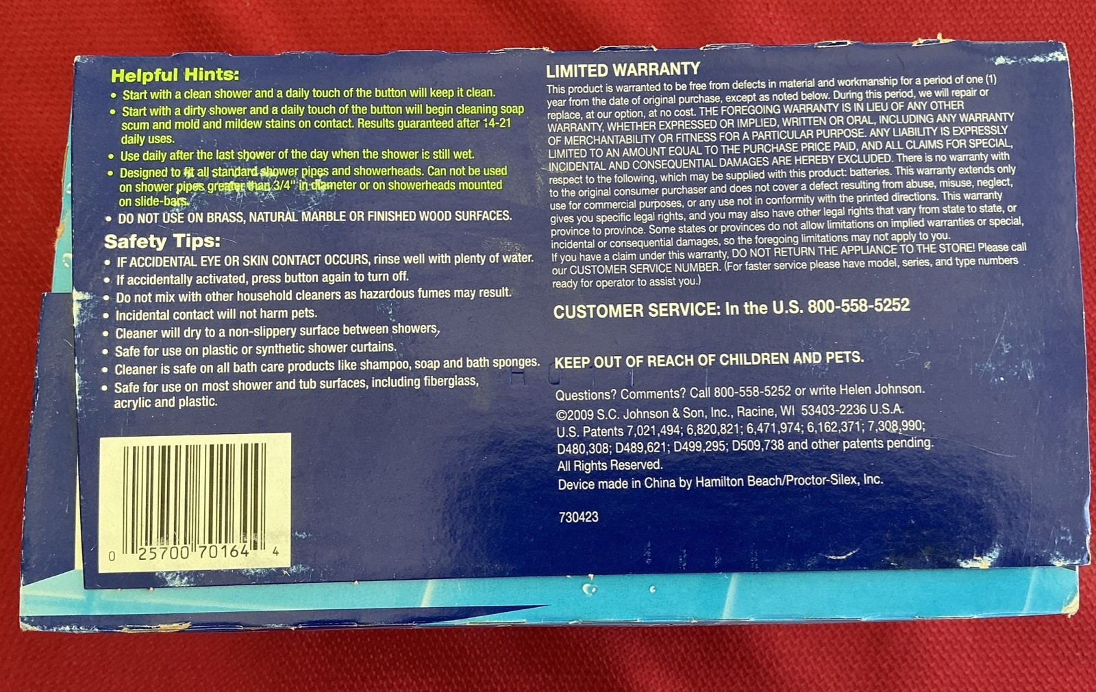 NIB Scrubbing Bubbles Automatic Shower Cleaner Kit Dual Spray with Solution 2009