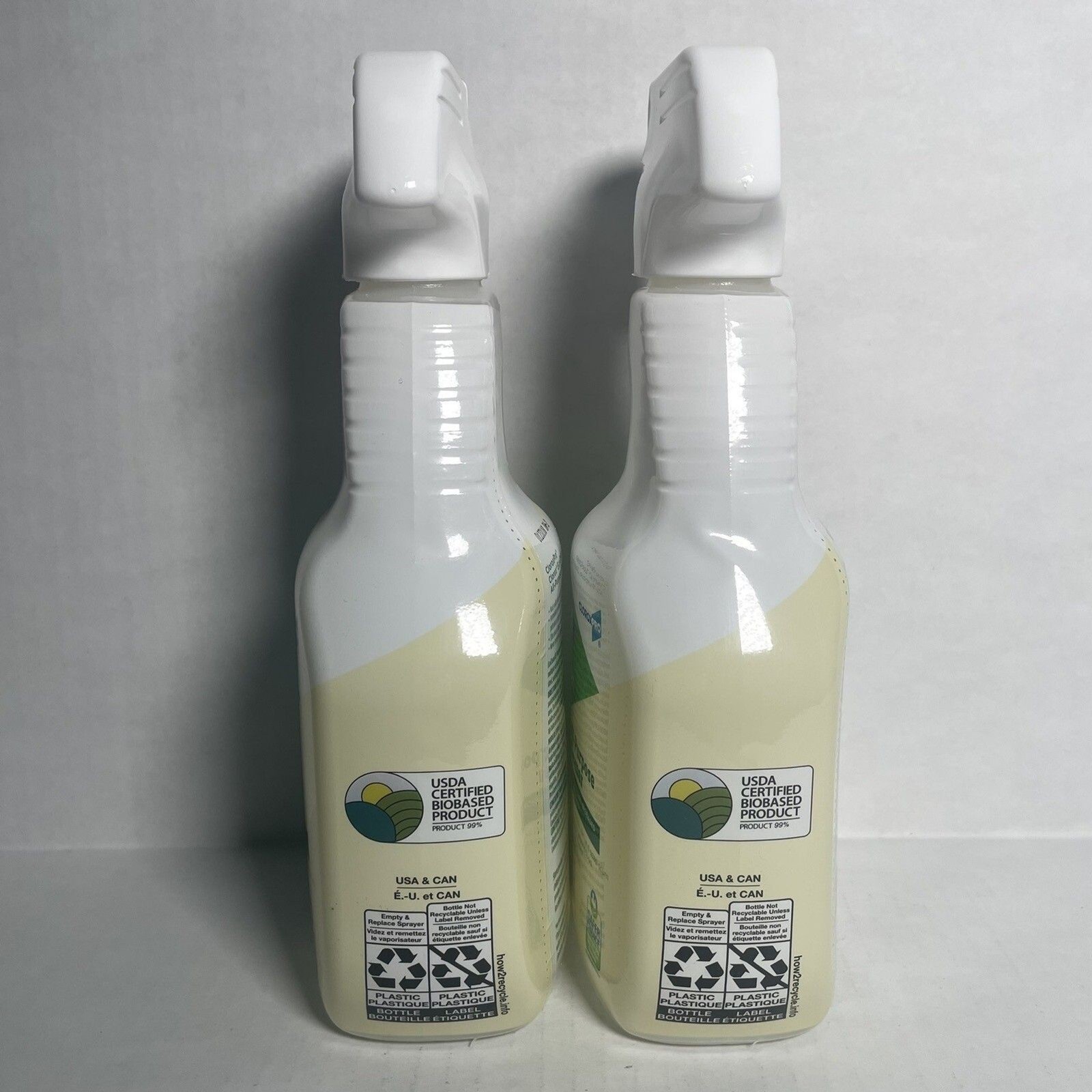 Lot x4 Clorox Cloroxpro Ecoclean All-Purpose Cleaner Spray Bottle 32 Fl Oz