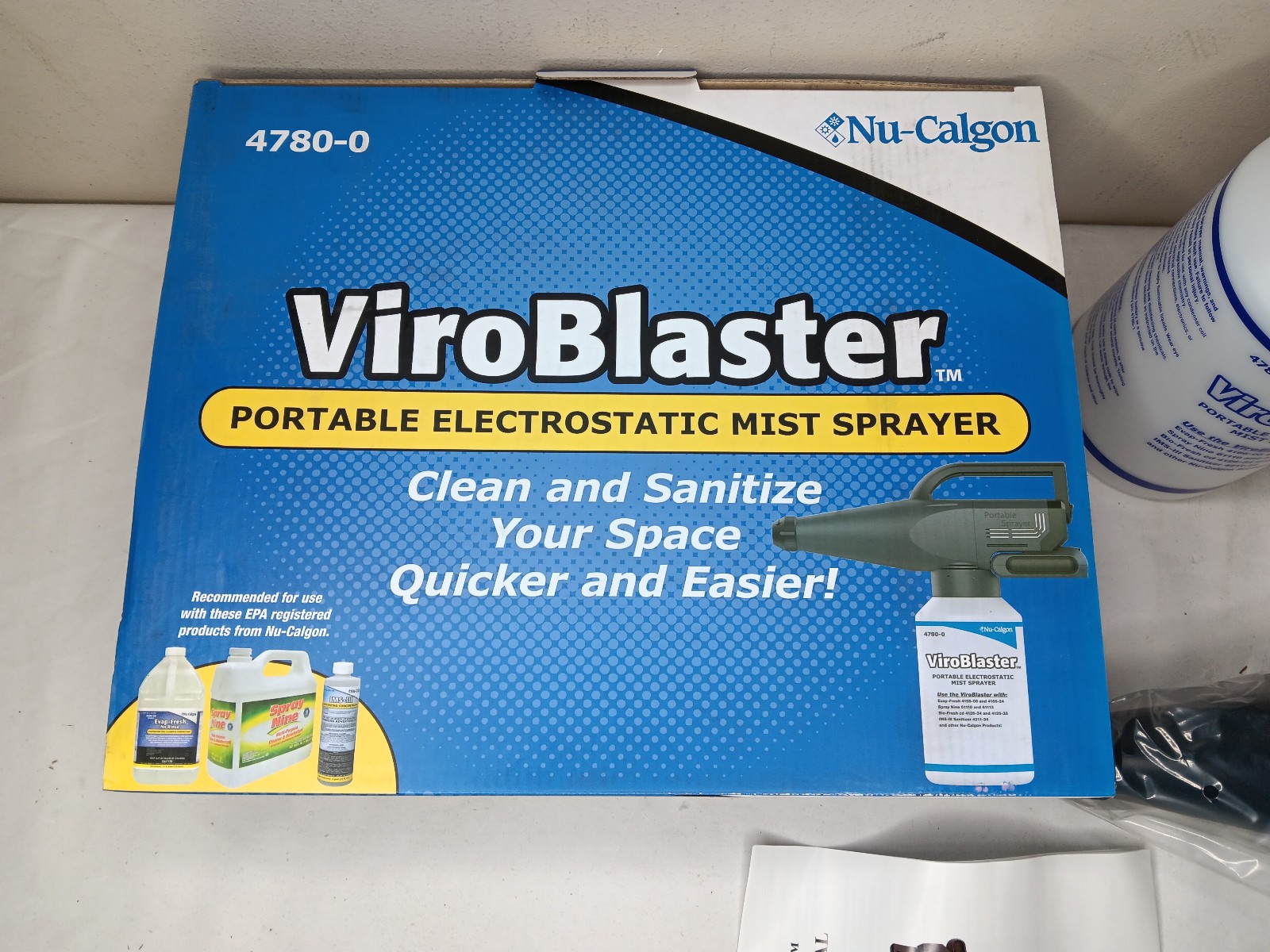 Nu-Calgon 4780-0 Portable Electronic Mist Sprayer – 212691
