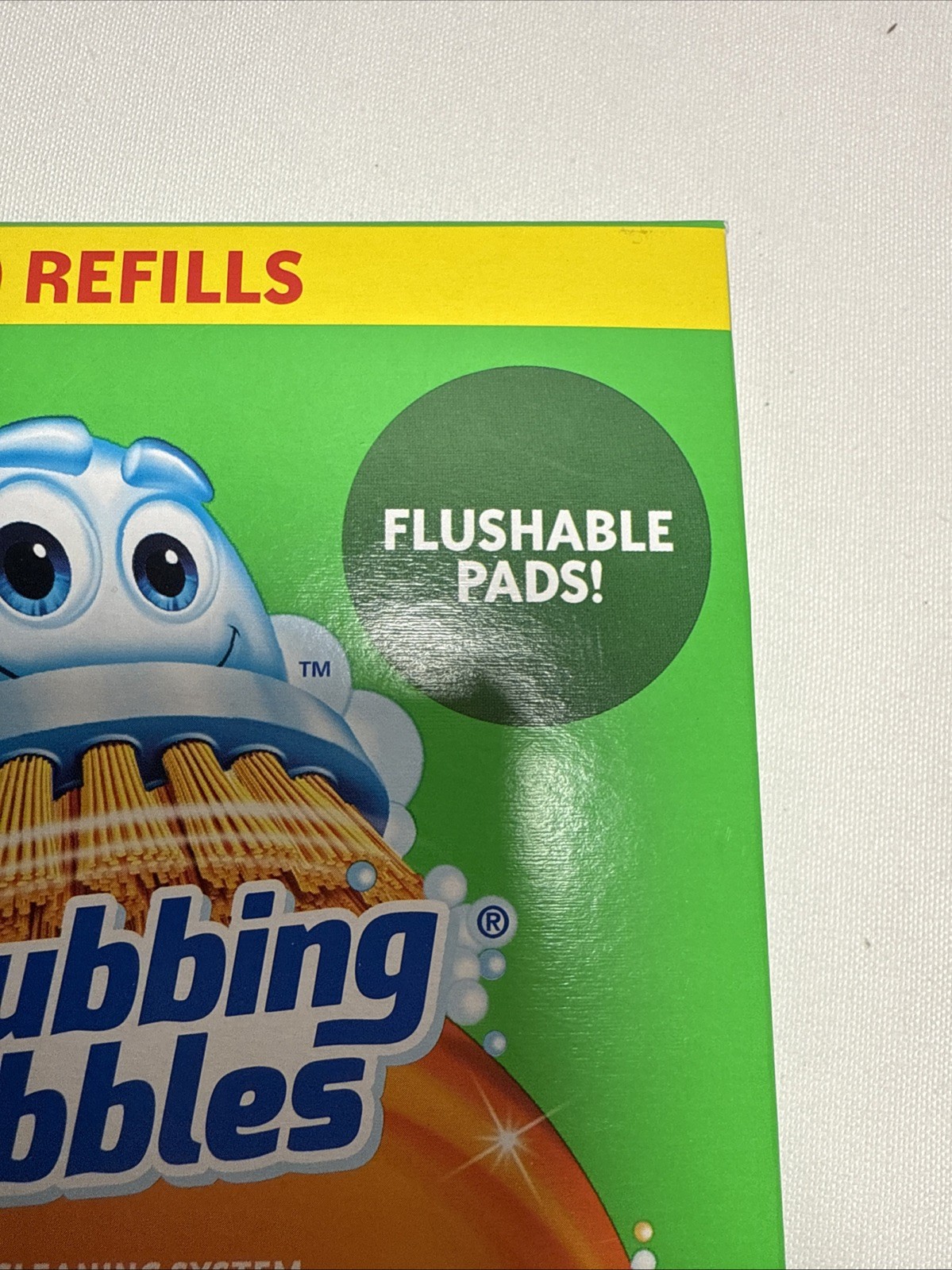 2 -Scrubbing Bubbles Toilet Cleaning Fresh Brush Flushable Refills 20 Ct Total