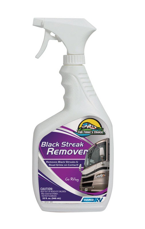 Camco Full Timer’s Choice Black Streak Remover Liquid 32 oz (Pack of 4)
